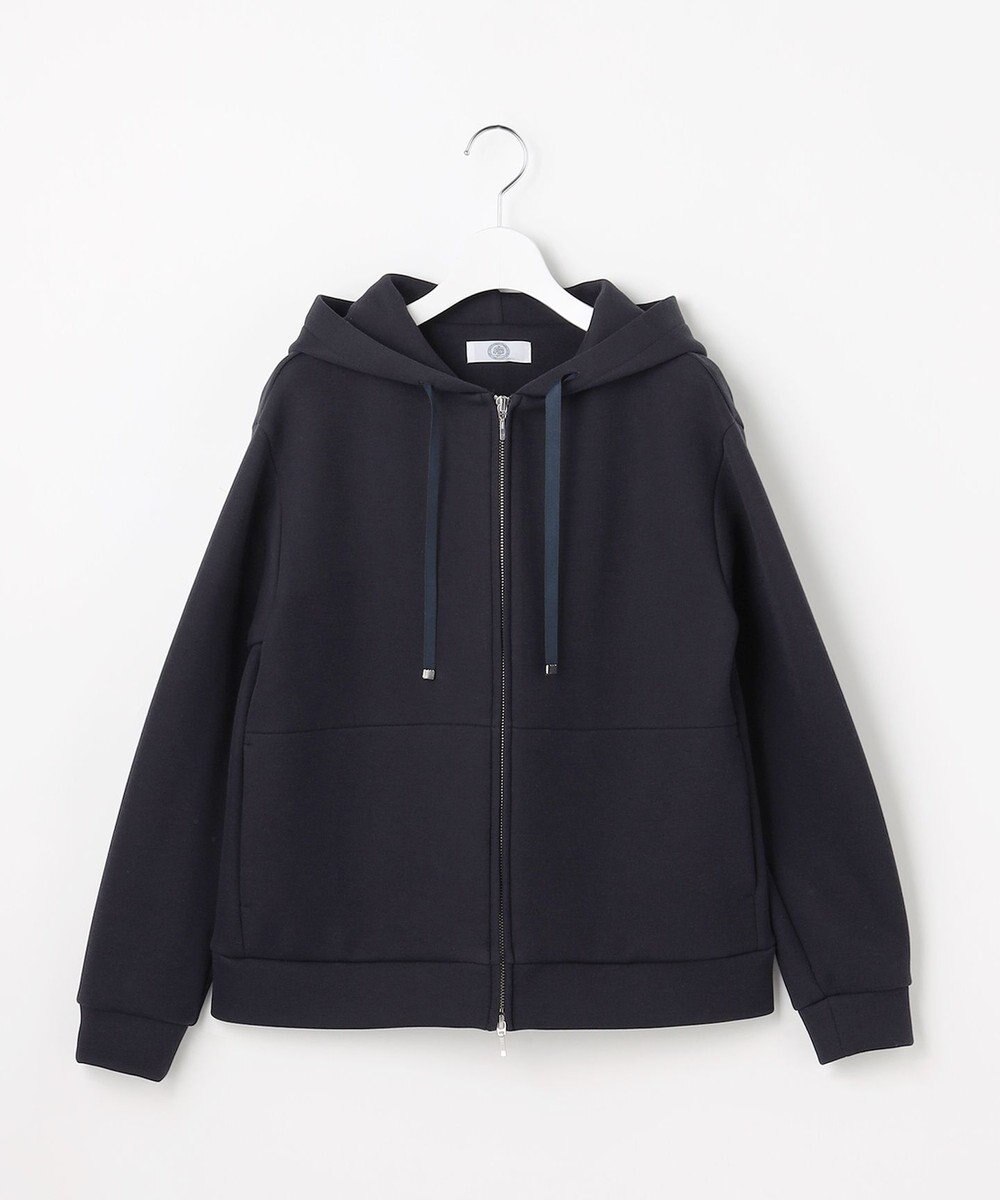 J.PRESS LADIES ダンボールジャージー パーカー 