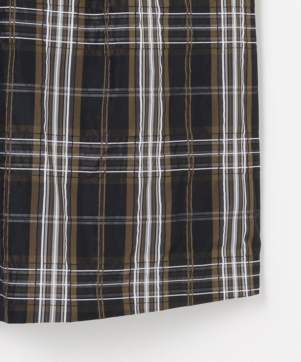 J.PRESS LADIES S ハイマルチタフタ チェック フレアスカート 