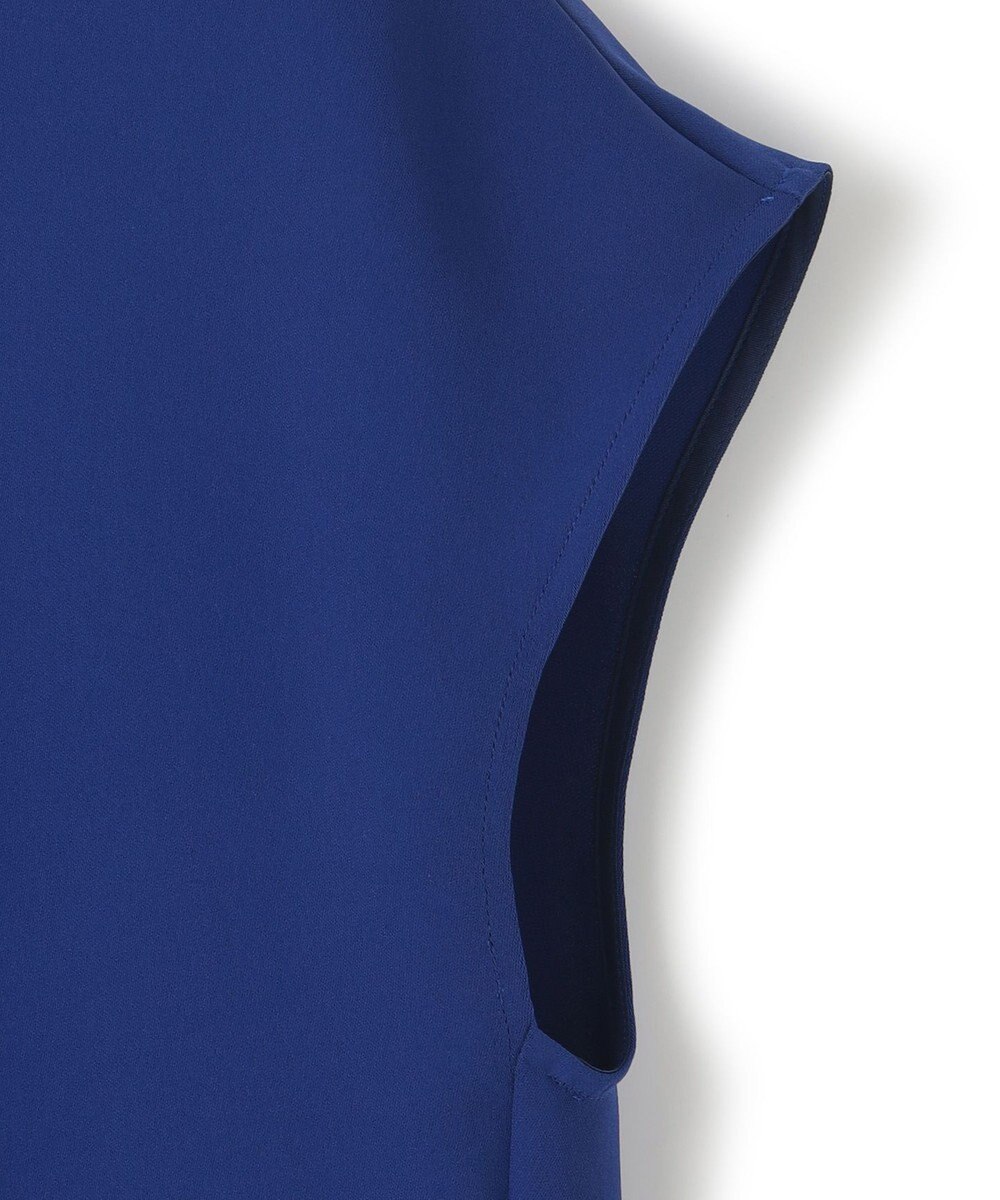 ICB 【洗える】エステルダブルクロス プルオーバーブラウス 