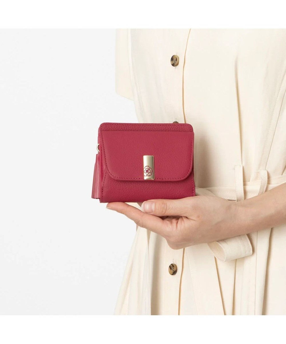 CLATHAS エクセ 外ボックス二つ折り財布 