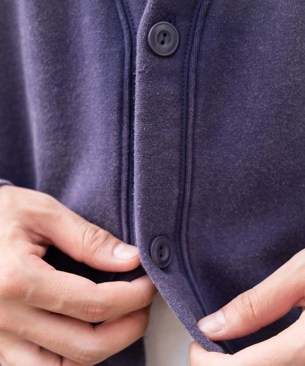 WEGO 【ユニセックス着用ITEM】ケミカルスウェットカーディガン 