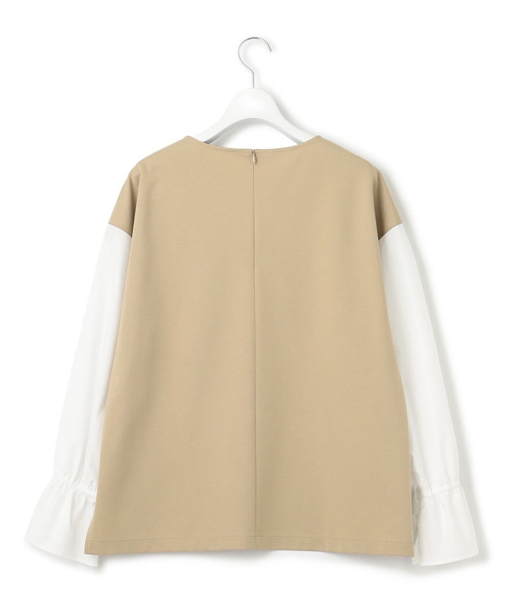 23区 L 【洗える】コンビネーション キャンディースリーブ カットソー 