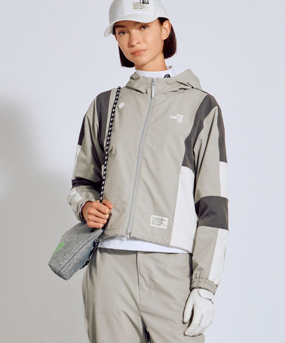 PW CIRCULUS 【ストレッチ素材】【WOMEN】トラックジャケット ゴルフウェア レディース 