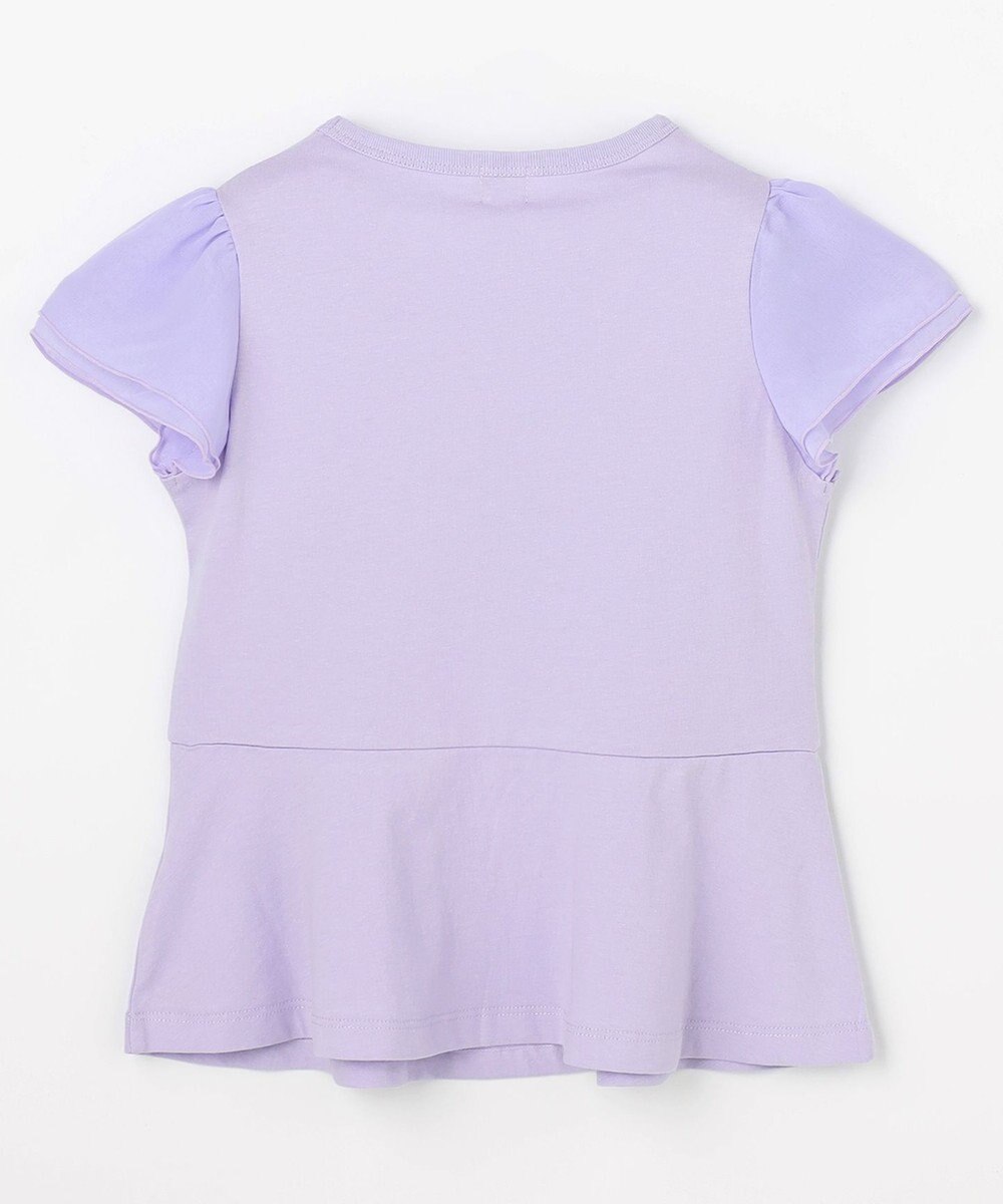組曲 KIDS 【110-140㎝】 フラワーコサージュTシャツ 