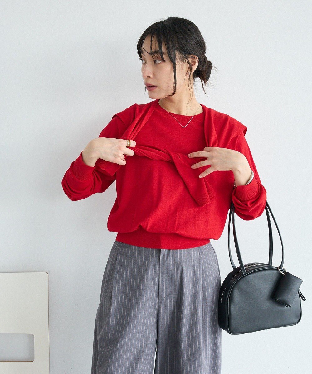 CRAFT STANDARD BOUTIQUE ニットストール+プルオーバー 