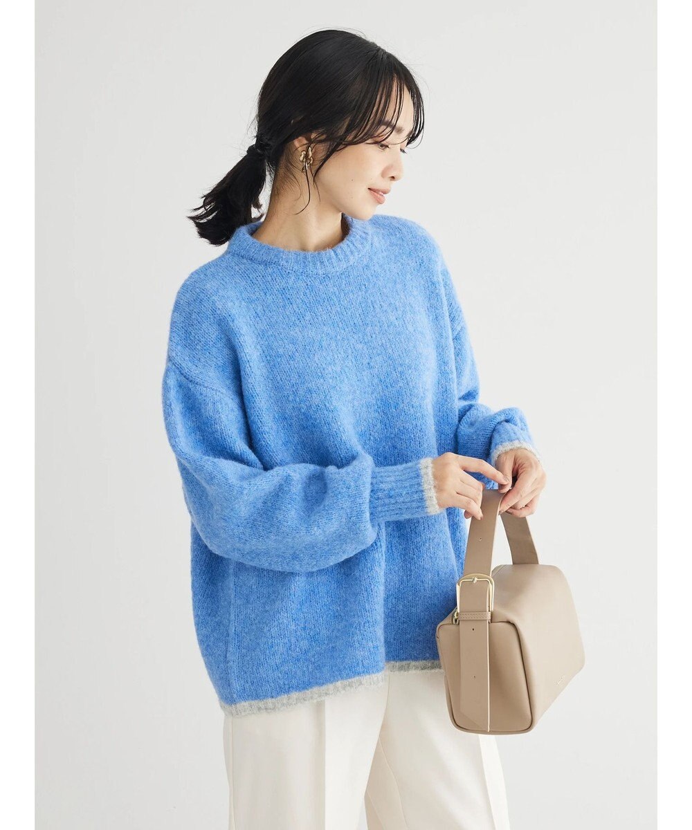 Green Parks フェアリーＭｉｘライン入りプルオーバー 