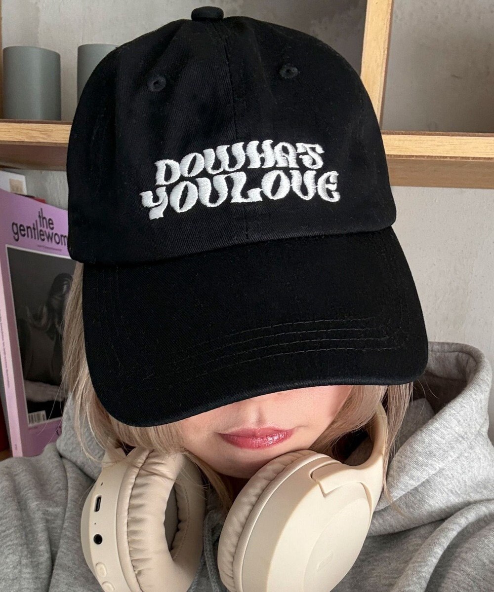 WEGO 【ユニセックス着用ITEM】ウネリロゴツイルキャップ 