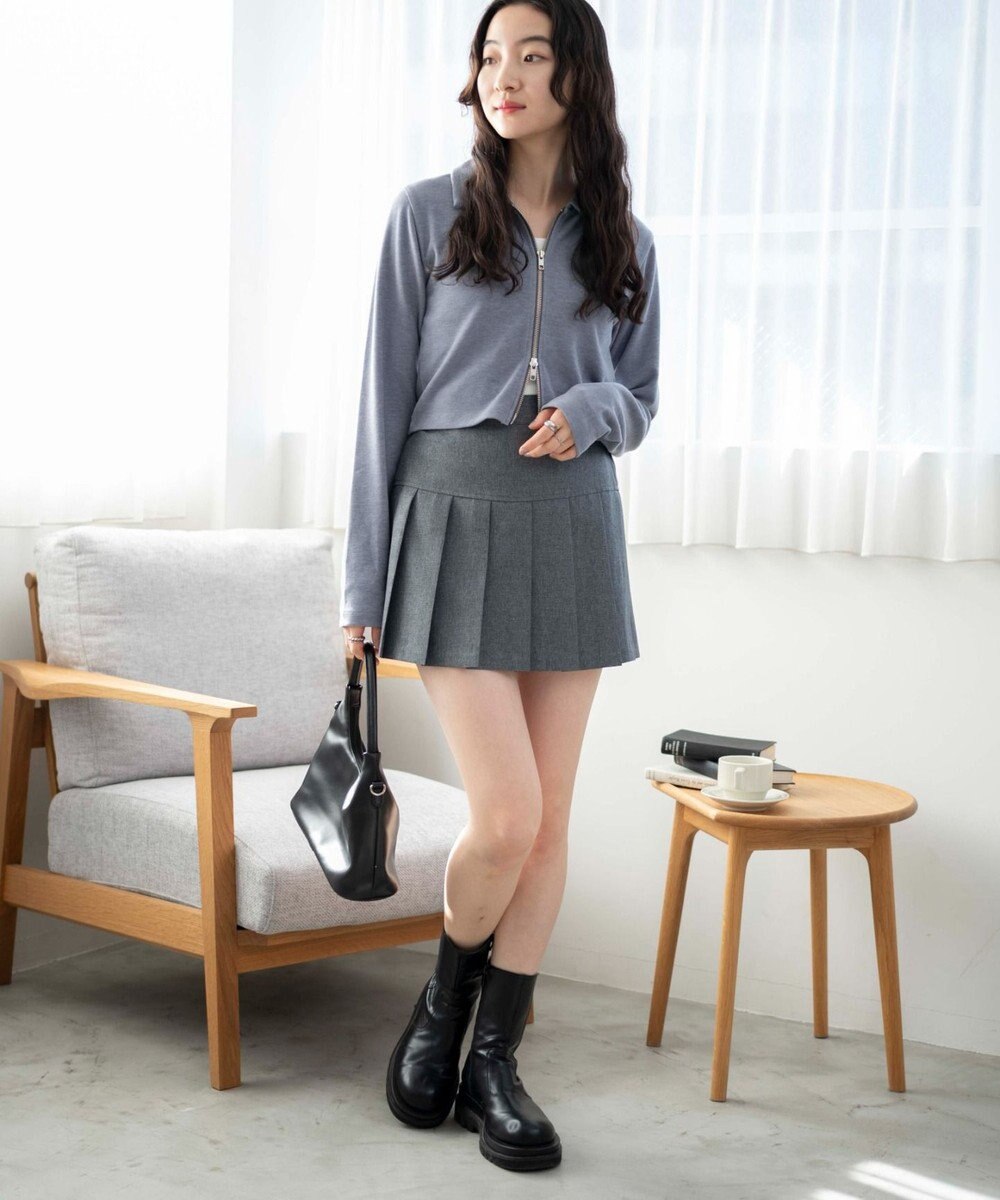 WEGO 【SCHOOLITEM】プリーツスカパン 