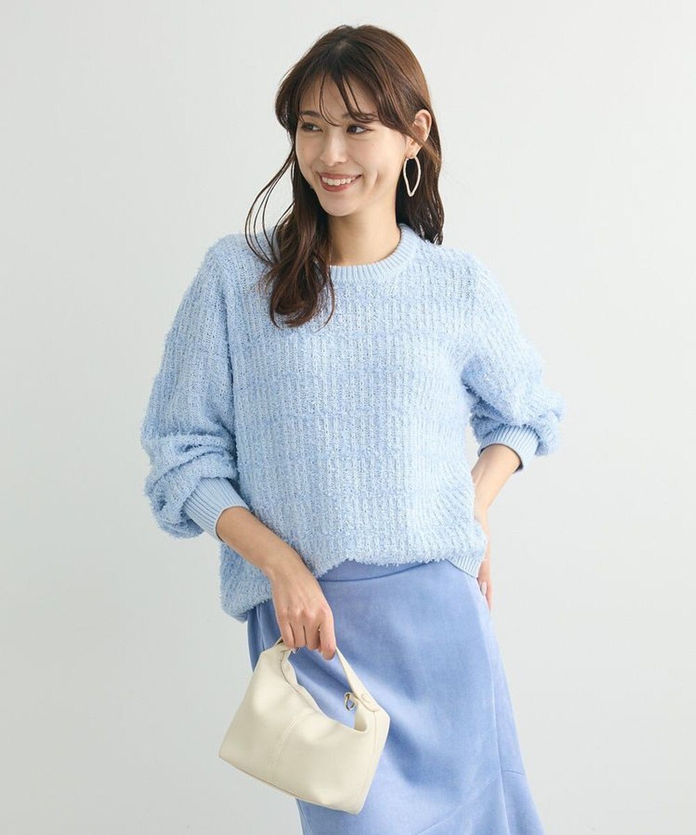 Green Parks テープヤーンニットプルオーバー 