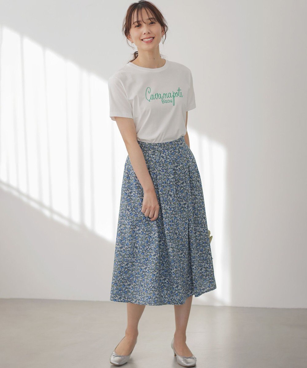 組曲 ロゴ刺繍 Ｔシャツ 