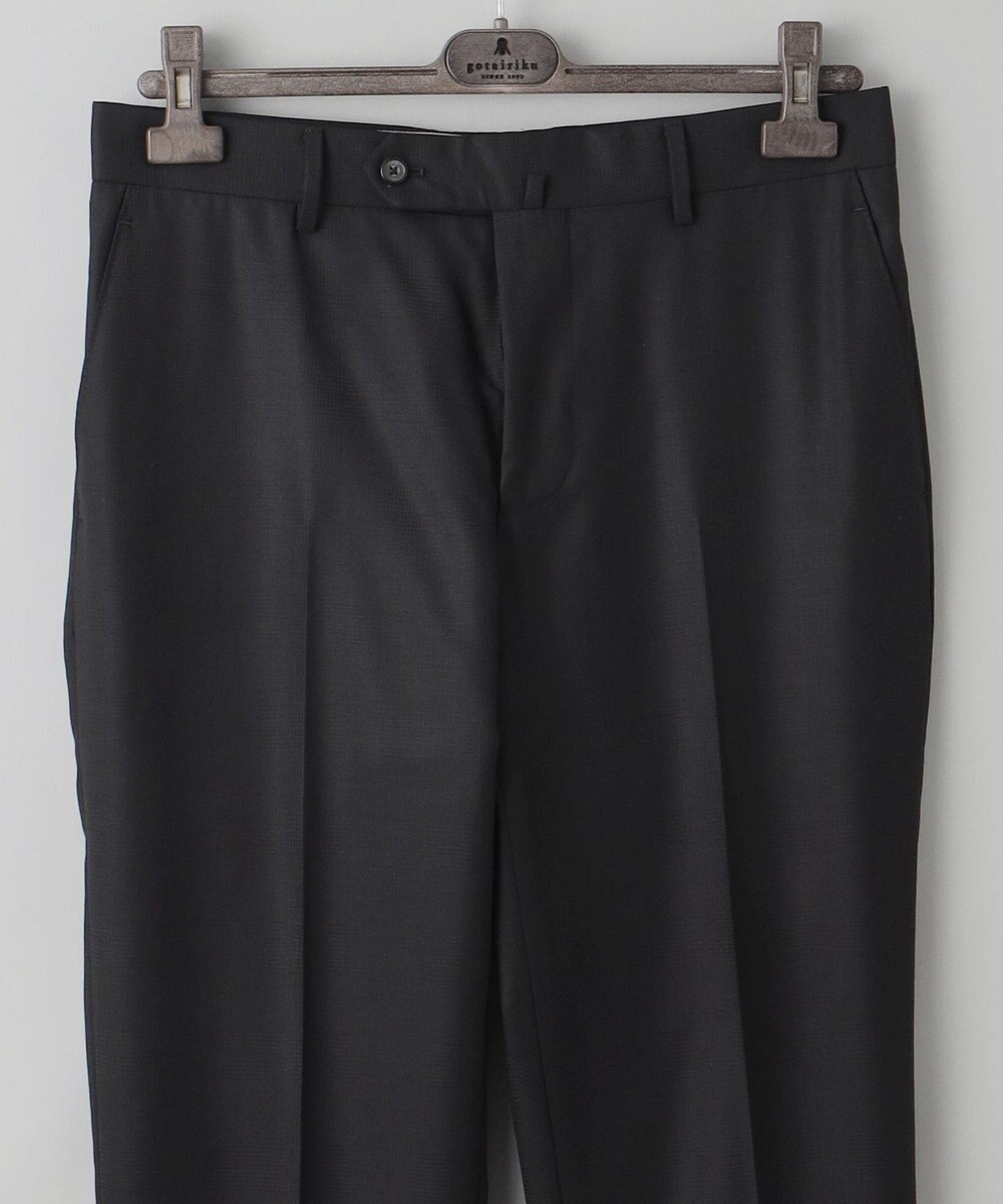 GOTAIRIKU シワになりにくい【御幸毛織/みゆきけおり】Superio160 スーツ_ブラックチェック 