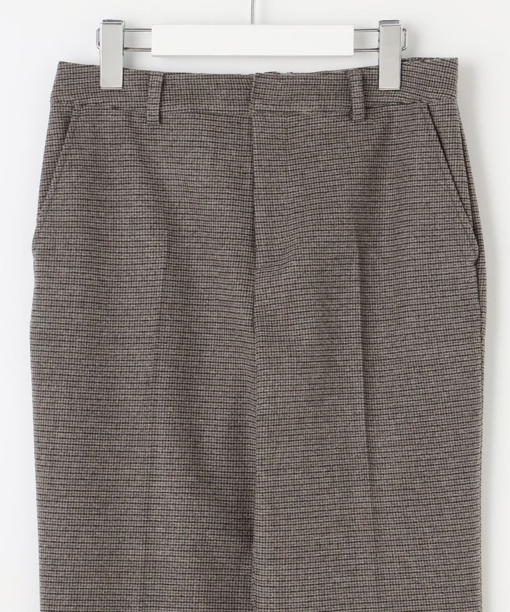 J.PRESS LADIES S 【洗える】チェルビック チェック テーパード パンツ 