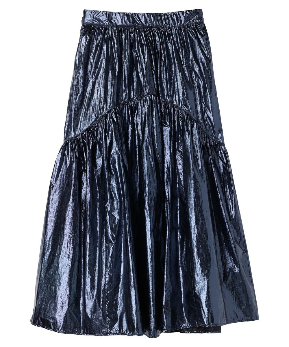 Green Parks ・ＥＬＥＮＣＡＲＥ　ＤＵＥ　メタリックティアードスカート 