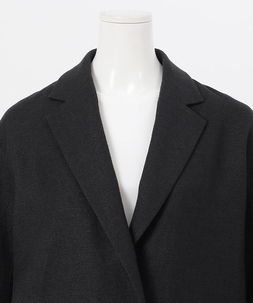 23区 【エステータ】シルクリネン チェスターコート 