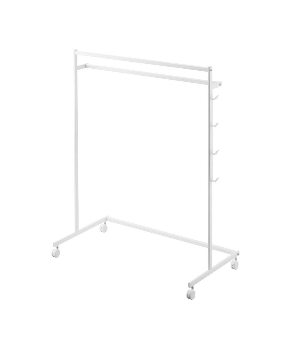 tower 収納力アップハンガーラック タワー 2段 ホワイト 