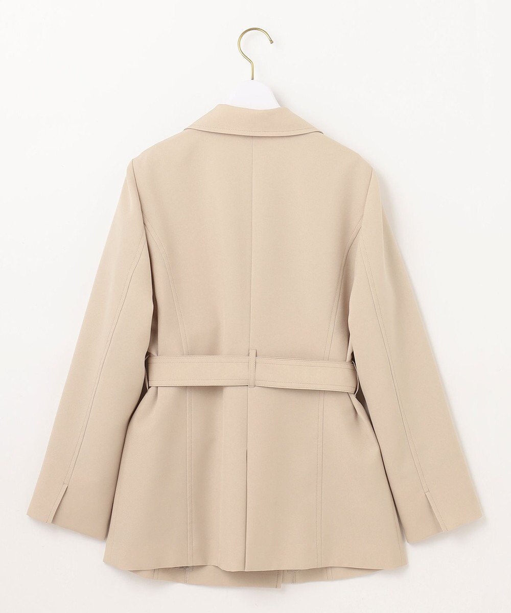 ANY SIS 【洗える】ベーシックハーフ トレンチコート 