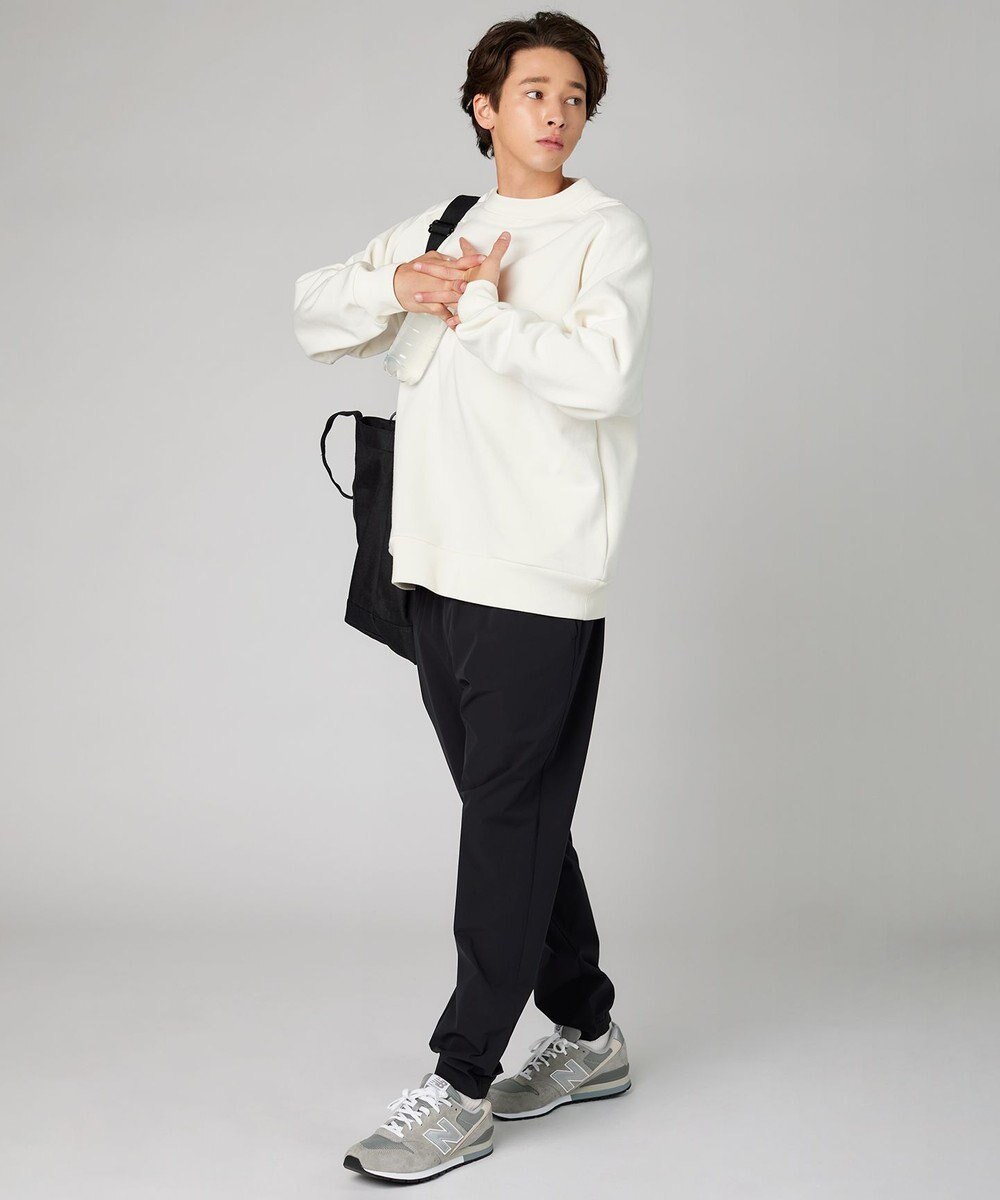 UNFILO MENS MOVE TEX モックネック裏起毛プルオーバー 