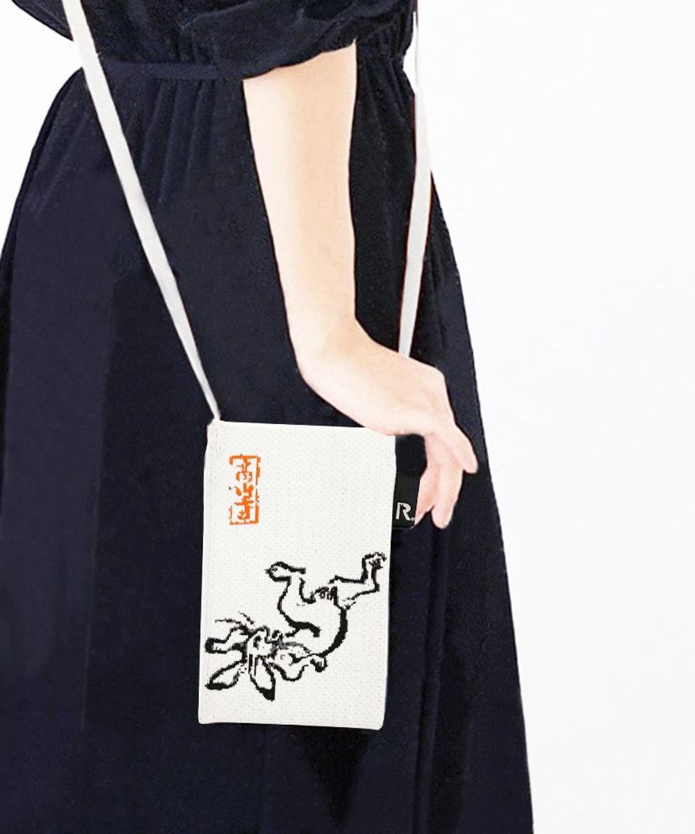 ROOTOTE 8555【持ち歩くアート】RO.サコッシュ.アミ.アート-B 