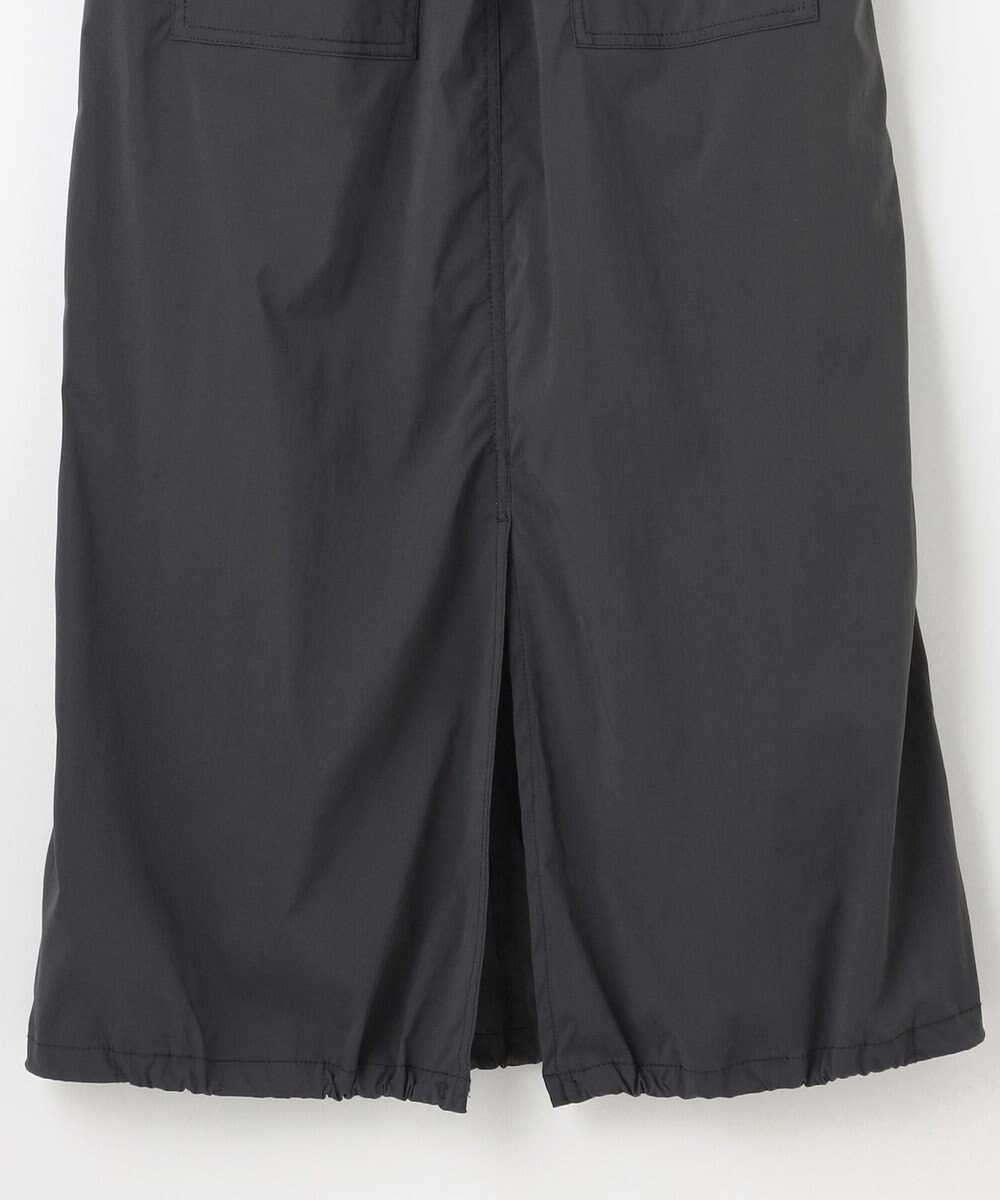 ANY L 【ウエストゴム】撥水ナイロンベイカースカート 