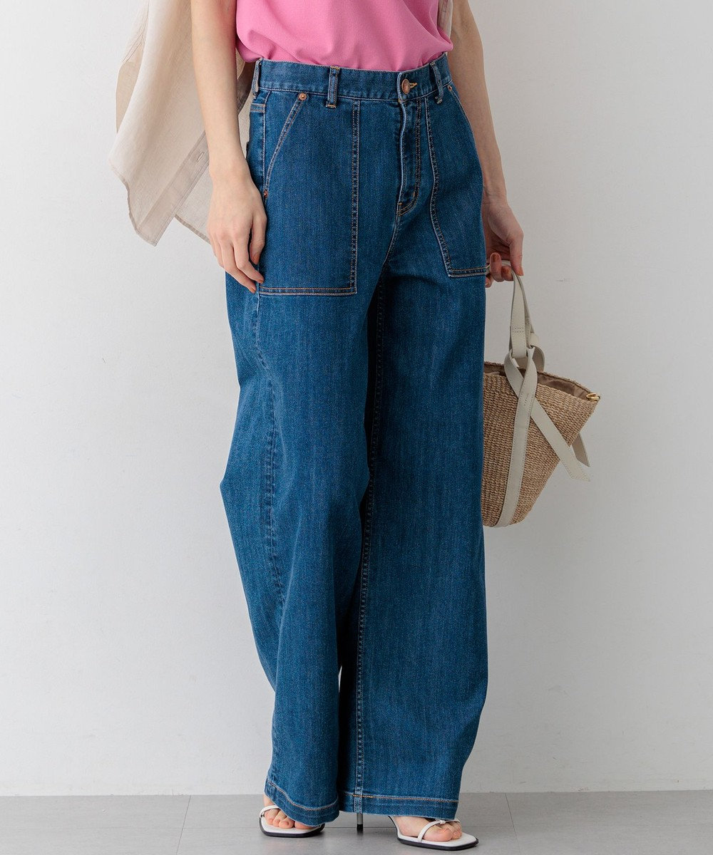 23区 【先行予約】23区 Summer DENIM ベイカーパンツ 