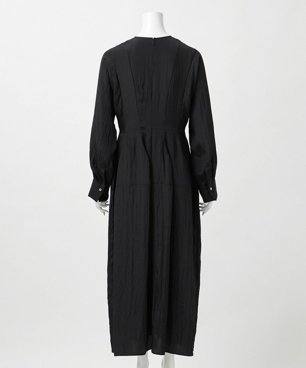 23区 【GOLD LABEL】シルクワッシャー 長袖ワンピース 