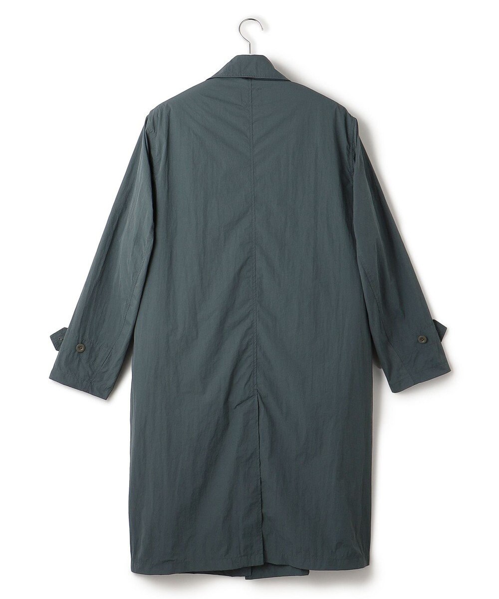 J.PRESS YORK STREET 【UNISEX】ナイロンワッシャーステンカラーコート 