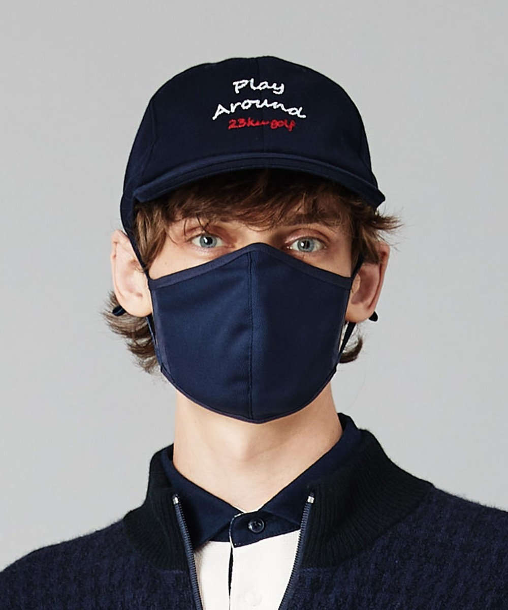 23区GOLF お肌へのやさしさとスタイリッシュさを両立【UNISEX】【保湿/日本製】マスク 