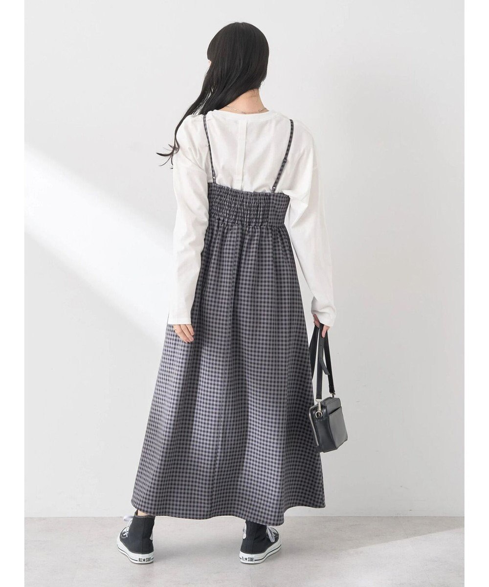 earth music&ecology ビスチェ風キャミドレ 