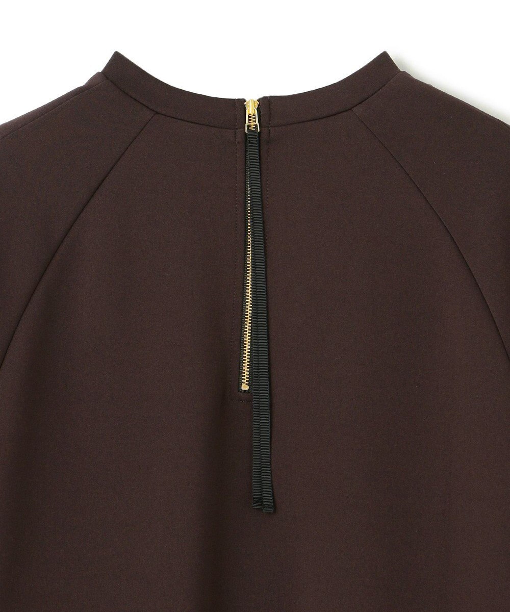 UNFILO BEAUTY FORM JERSEY Light バックZIPトップス 