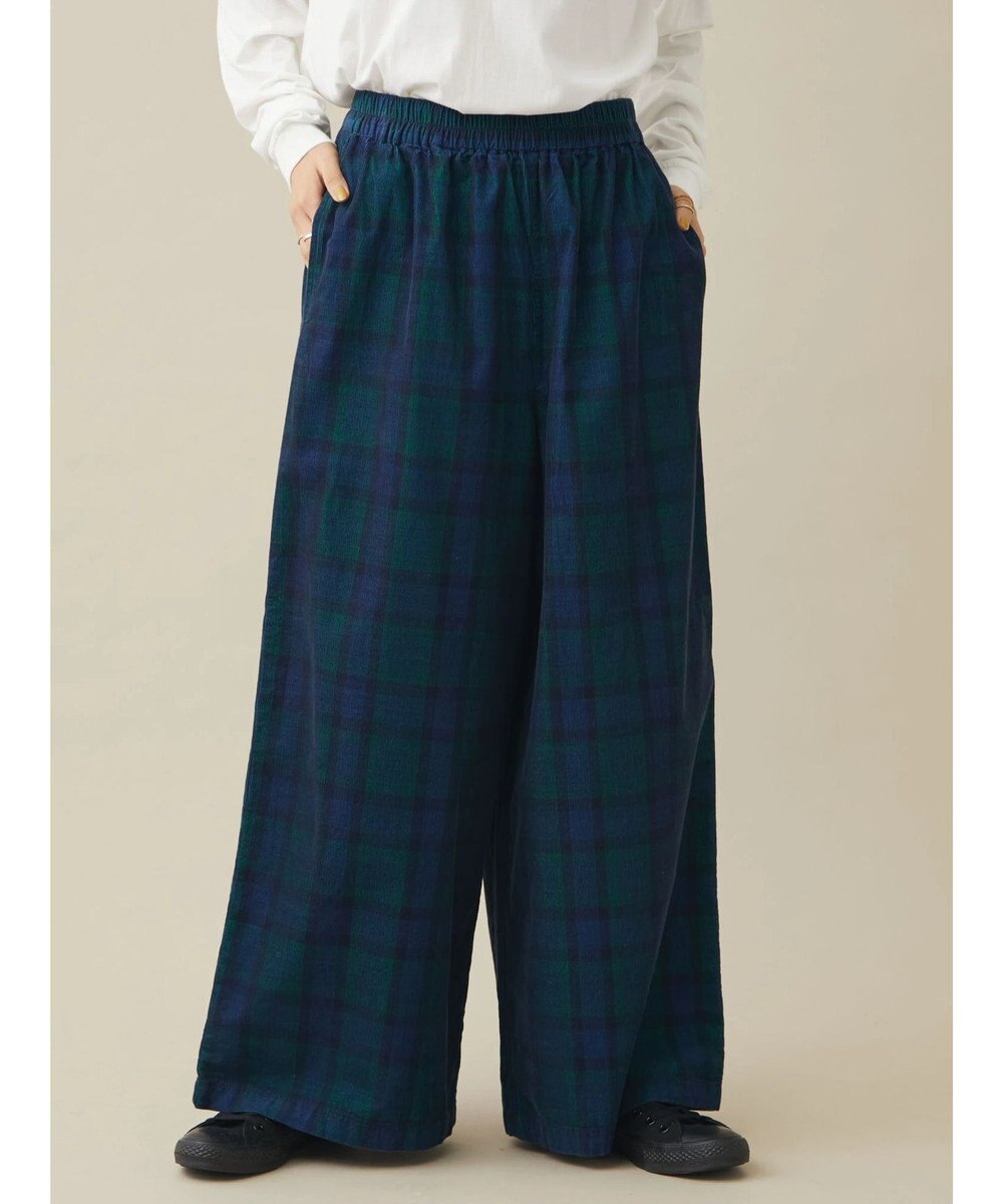 CRAFT STANDARD BOUTIQUE コーデュロイワイドイージーパンツ 