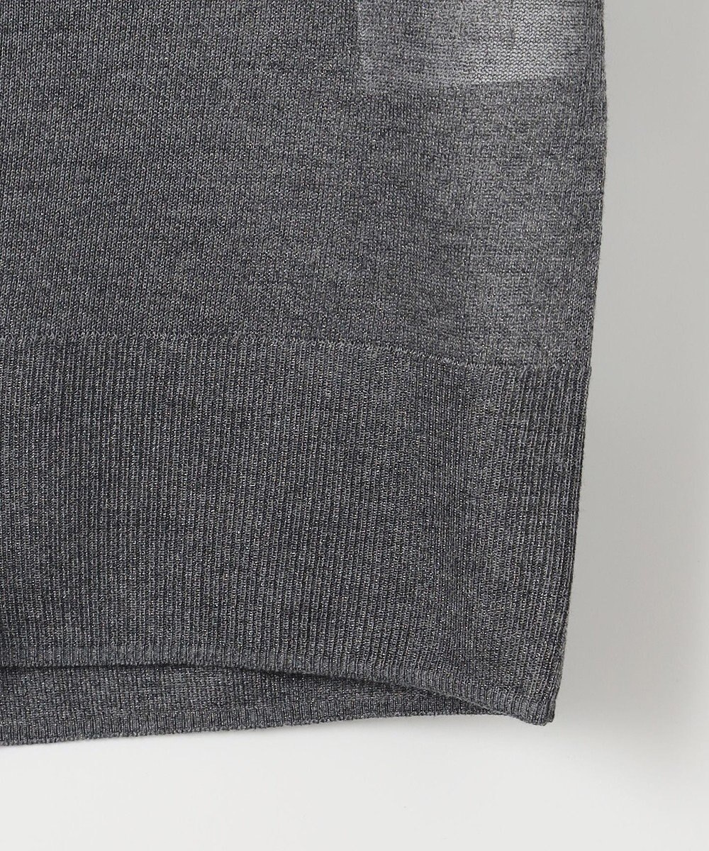 自由区 L 【洗える】ブライトシアー カーディガン 