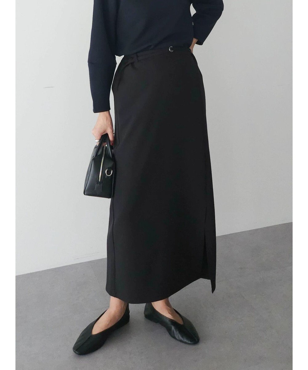 Green Parks 〈選べるきれシル〉Ｉラインロング丈スカート 