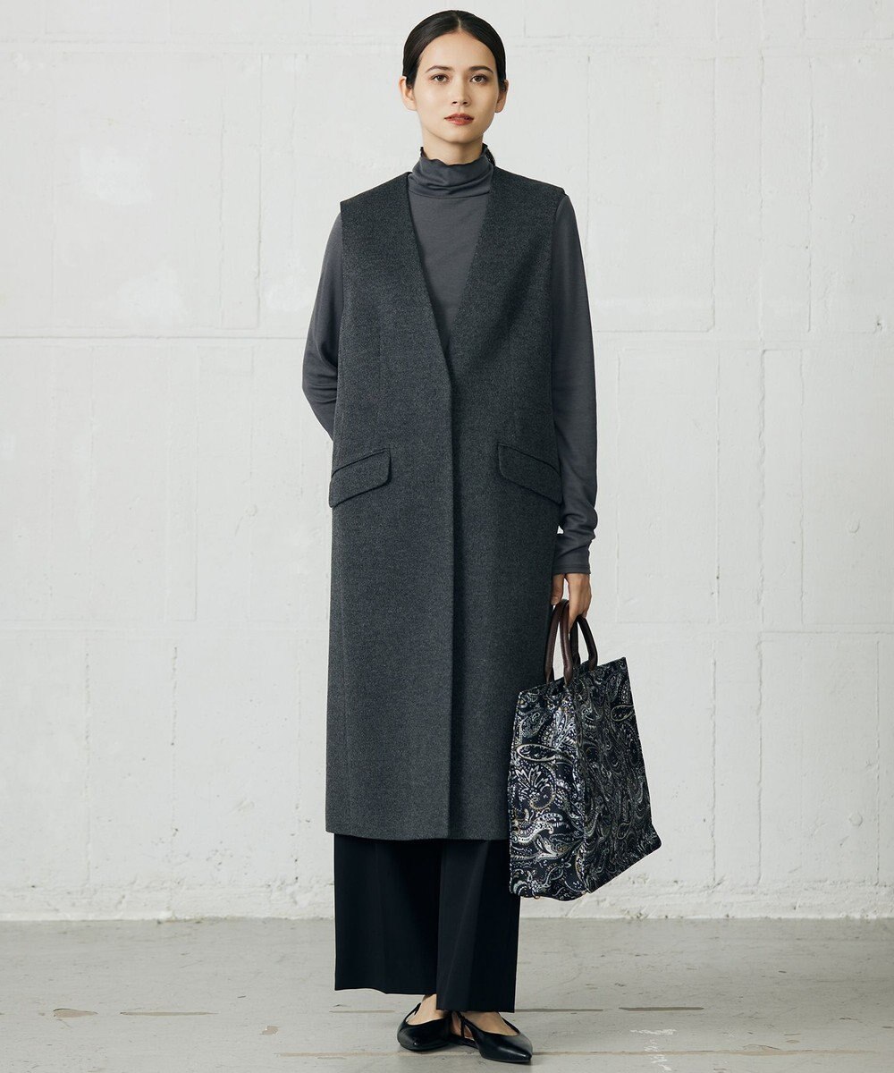 自由区 S 【カタログ掲載】Super100sライトビーバー ジレ 