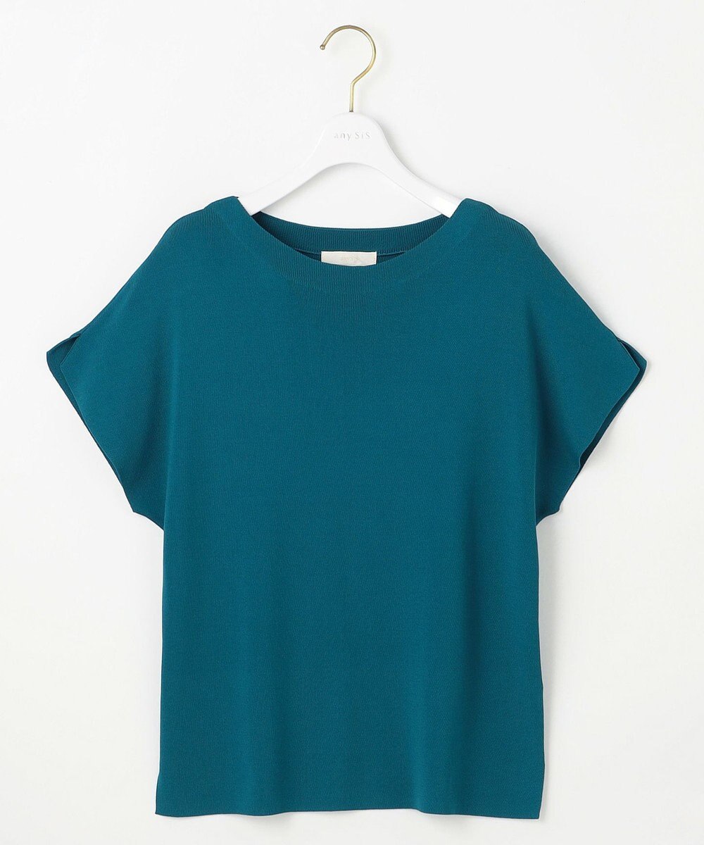 ANY SIS 【接触冷感・UVカット・洗える】ビューティクール フレンチ ニットＴ 