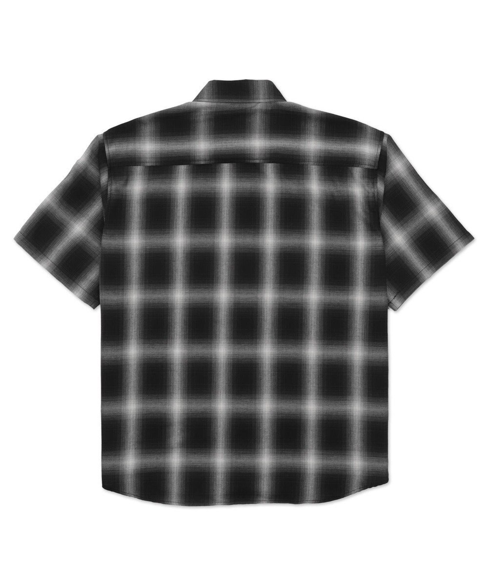 WEGO 【ユニセックス着用ITEM/SMLサイズ展開】オンブレチェックシャツ（SS） 