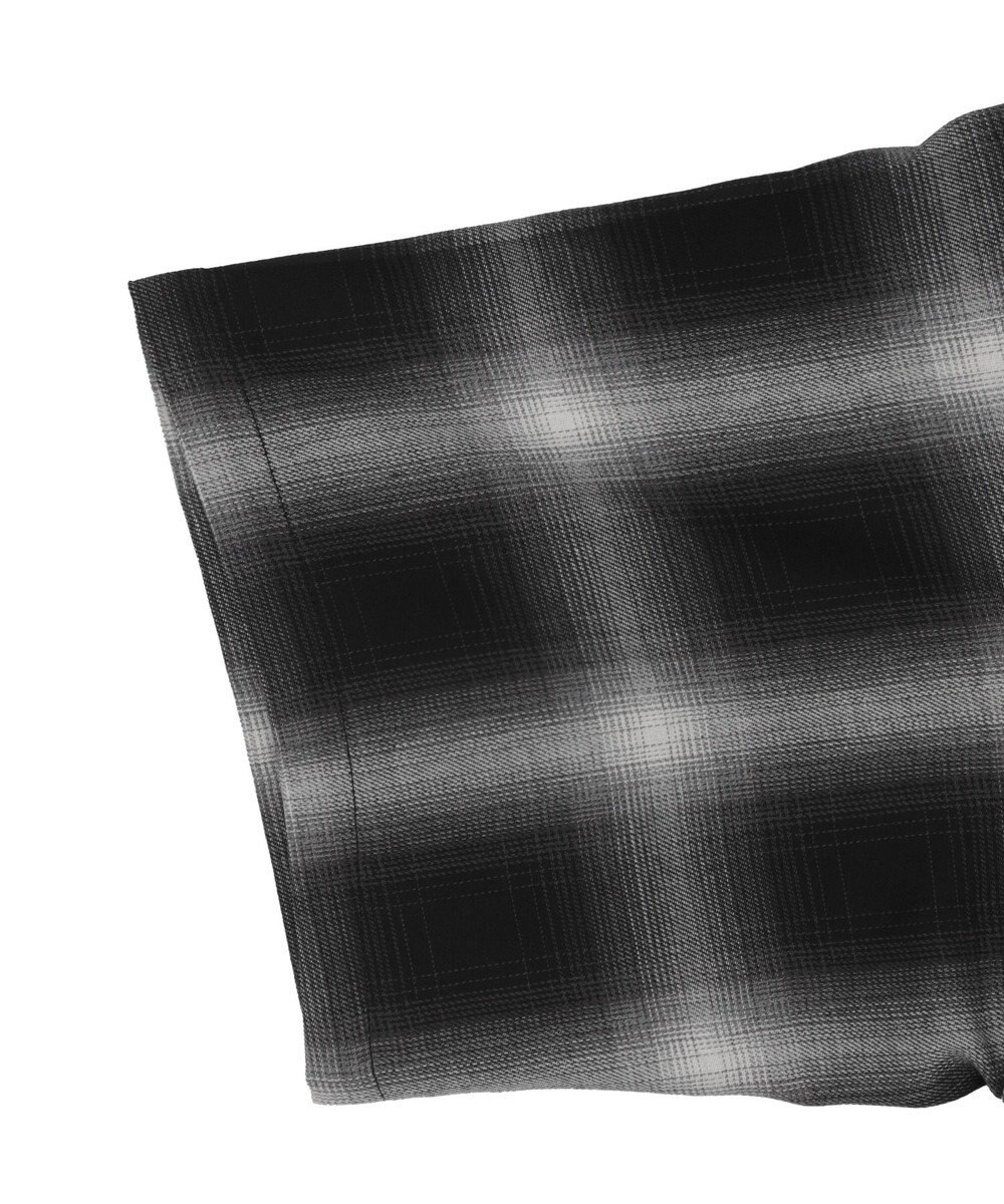 WEGO 【ユニセックス着用ITEM/SMLサイズ展開】オンブレチェックシャツ（SS） 