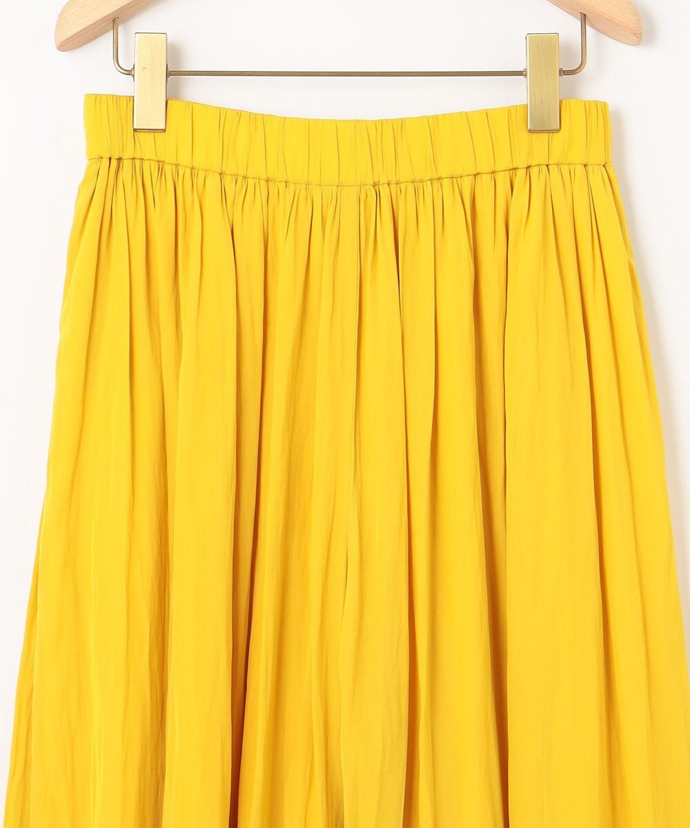 組曲 L 【春の新色追加】ギャザーライトデシン パンツ 