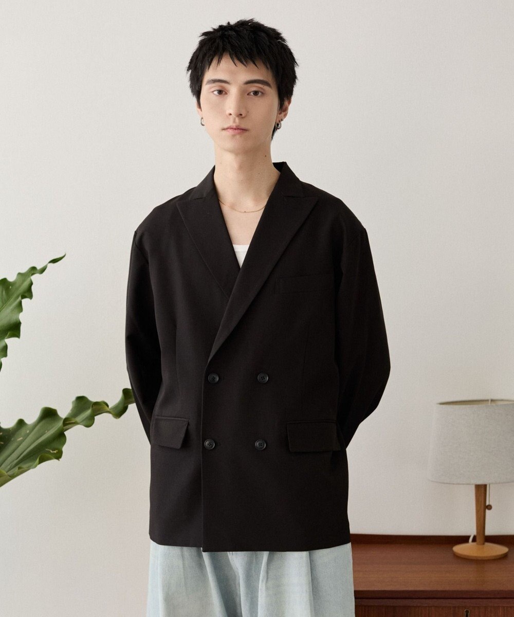 WEGO TRダブルブレストテーラードジャケット 