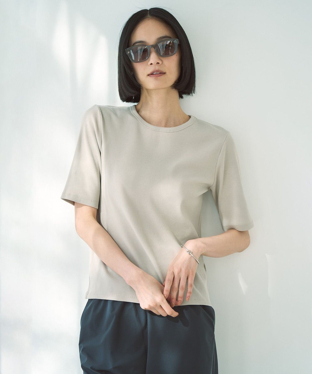 UNFILO テレコ ハーフスリーブTシャツ 