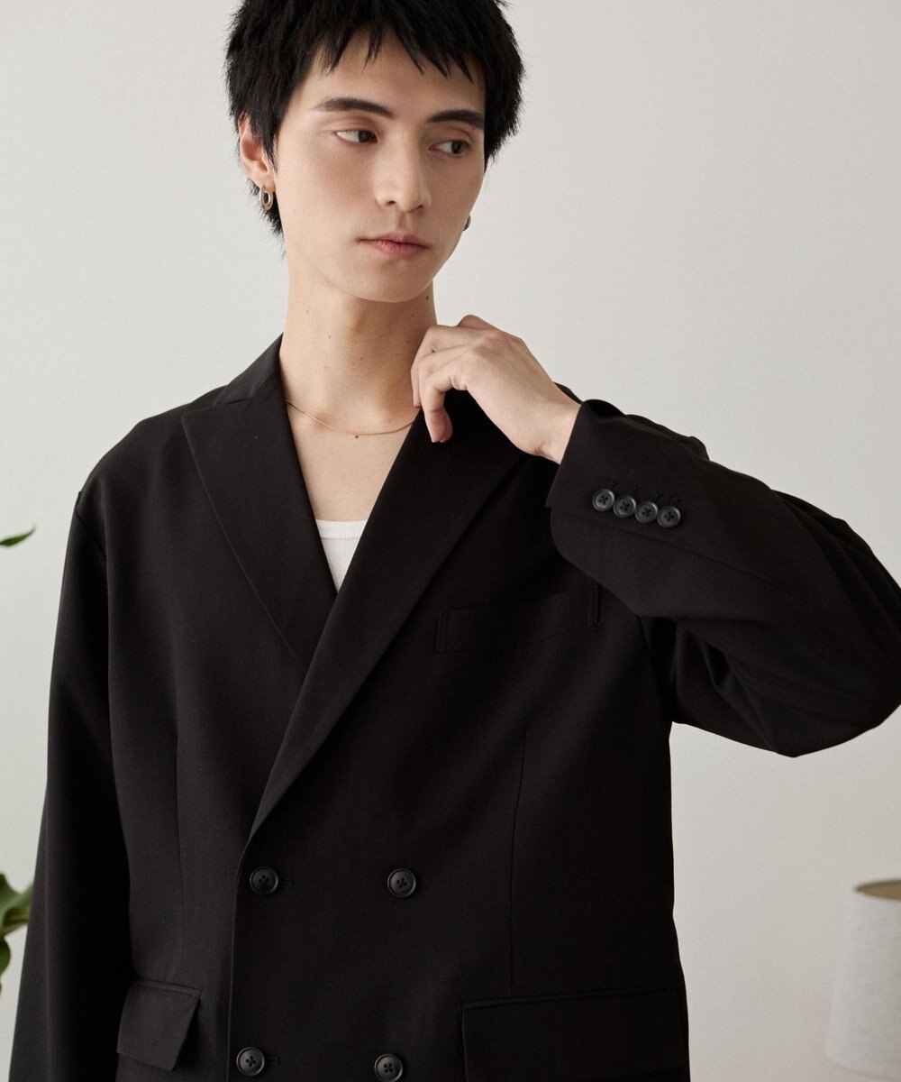 WEGO TRダブルブレストテーラードジャケット 