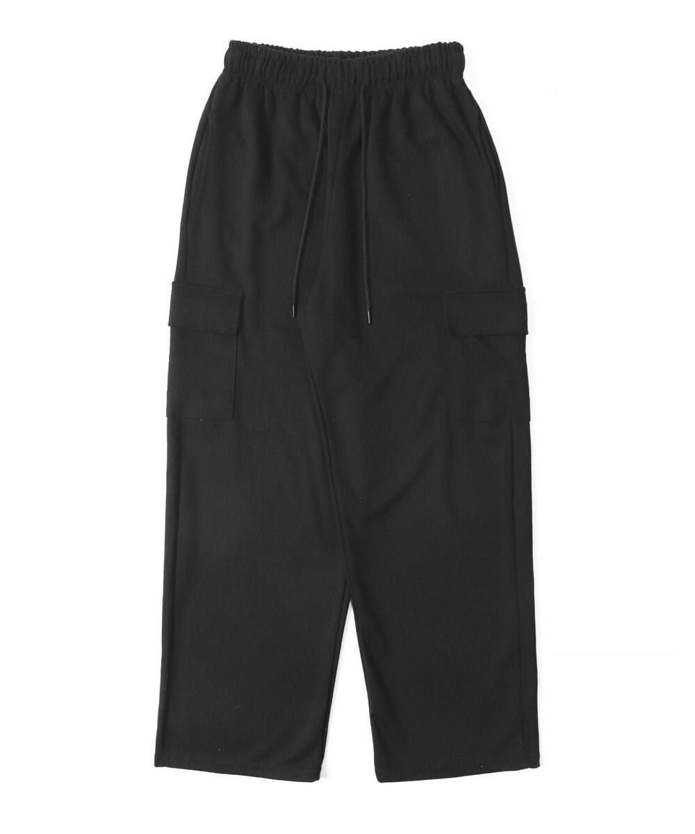WEGO 【ウエストゴム】スウェットカーゴパンツ 