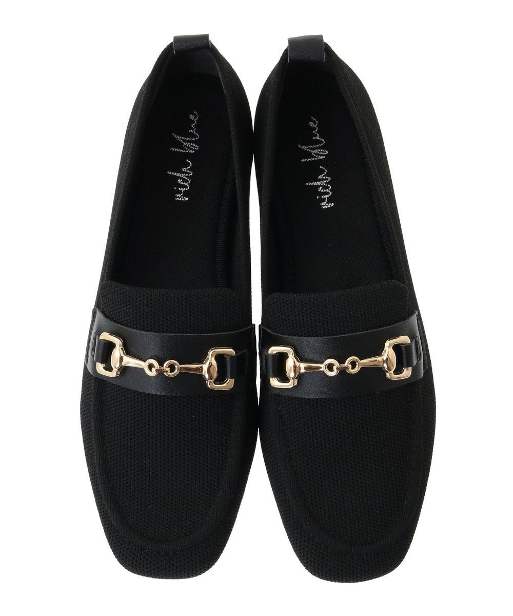 Green Parks ・ｒｉｃｈｂｌｕｅ　ニットローファ－ 