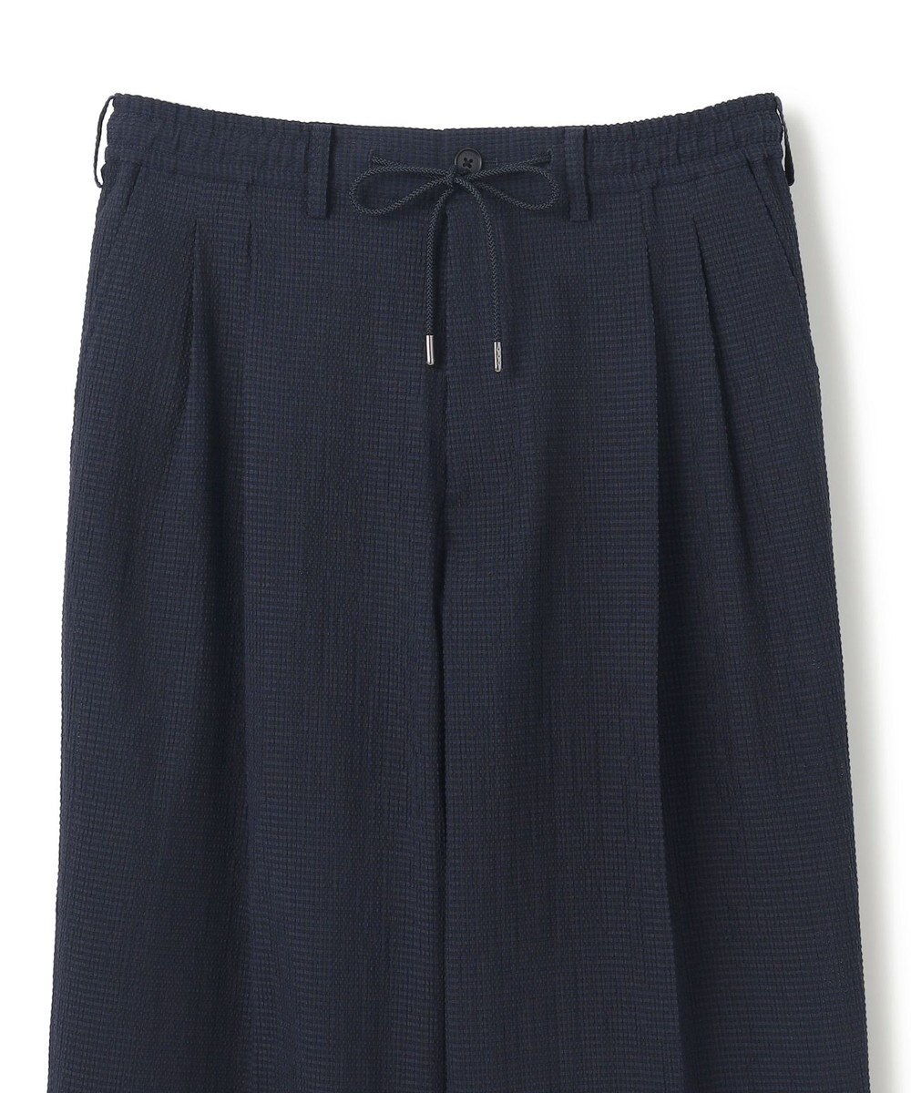 JOSEPH HOMME 新素材【通気性/ストレッチ】トリコサッカーストレッチ ドロスト付ワイドパンツ / BAILEY CONVERTIBLE 