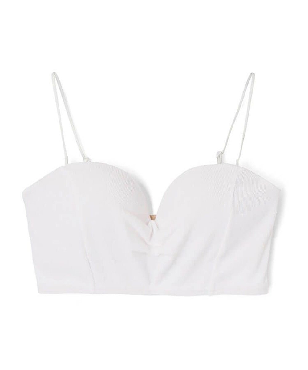 San-ai Resort（三愛水着楽園） 【楽旅ブラ】リブニットチューブブラ【northerly】 