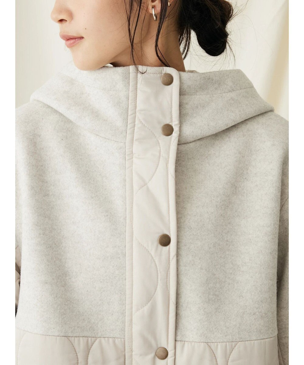 CRAFT STANDARD BOUTIQUE キルティング切替フードコート 