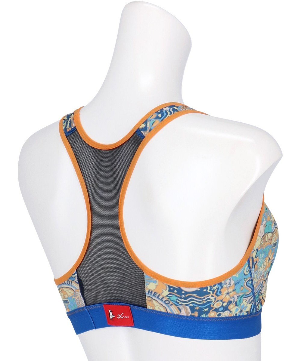 CW-X 【WOMEN】 CW-X 【CHUMS (チャムス)コラボ】 スポーツブラ スポーツゆれケアブラ 【スポーツ時のゆれからバストを守る】 ノンワイヤー トレーニング ジョギング レディース LNY120 /ワコール 