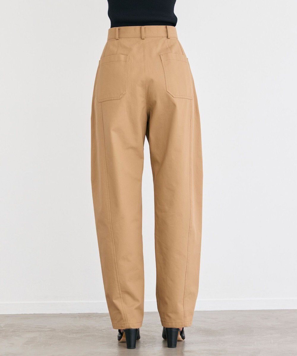 BEIGE， 【洗える】GAZANIA / コットンチノカービーパンツ 