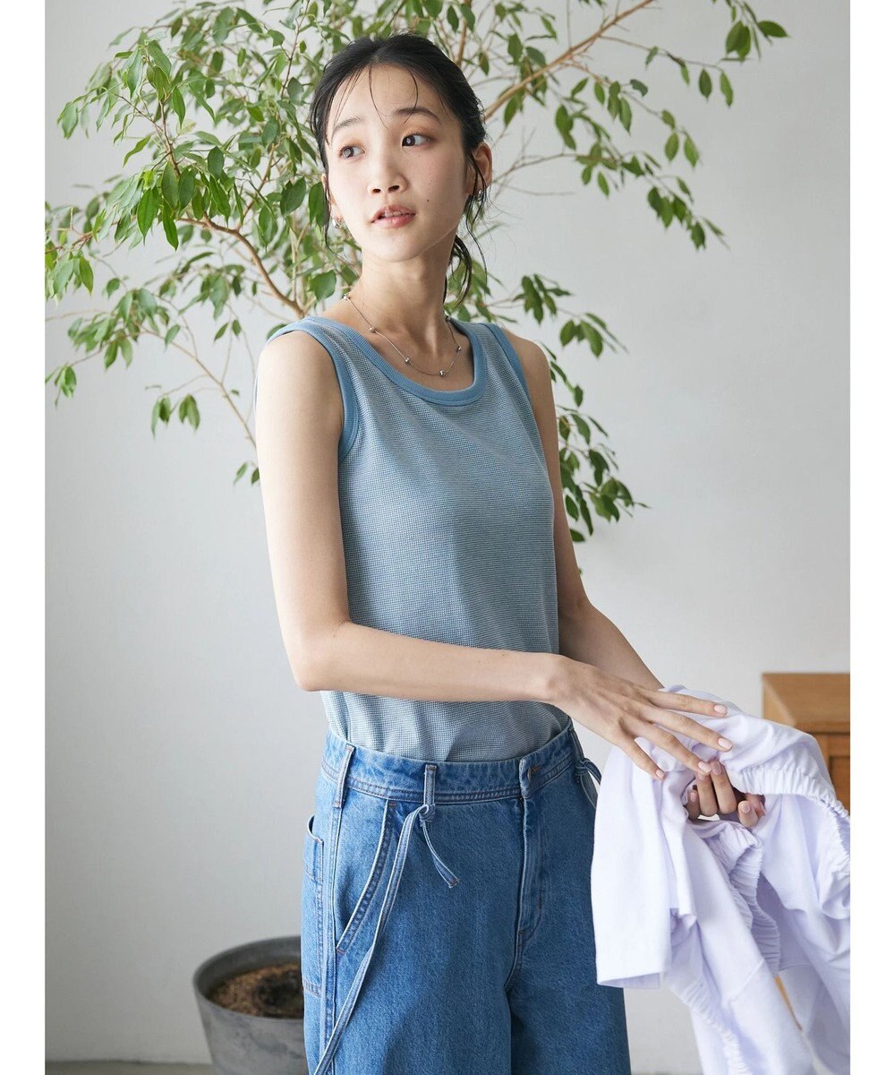 CRAFT STANDARD BOUTIQUE レトロ柄前後２ＷＡＹタンクトップ 