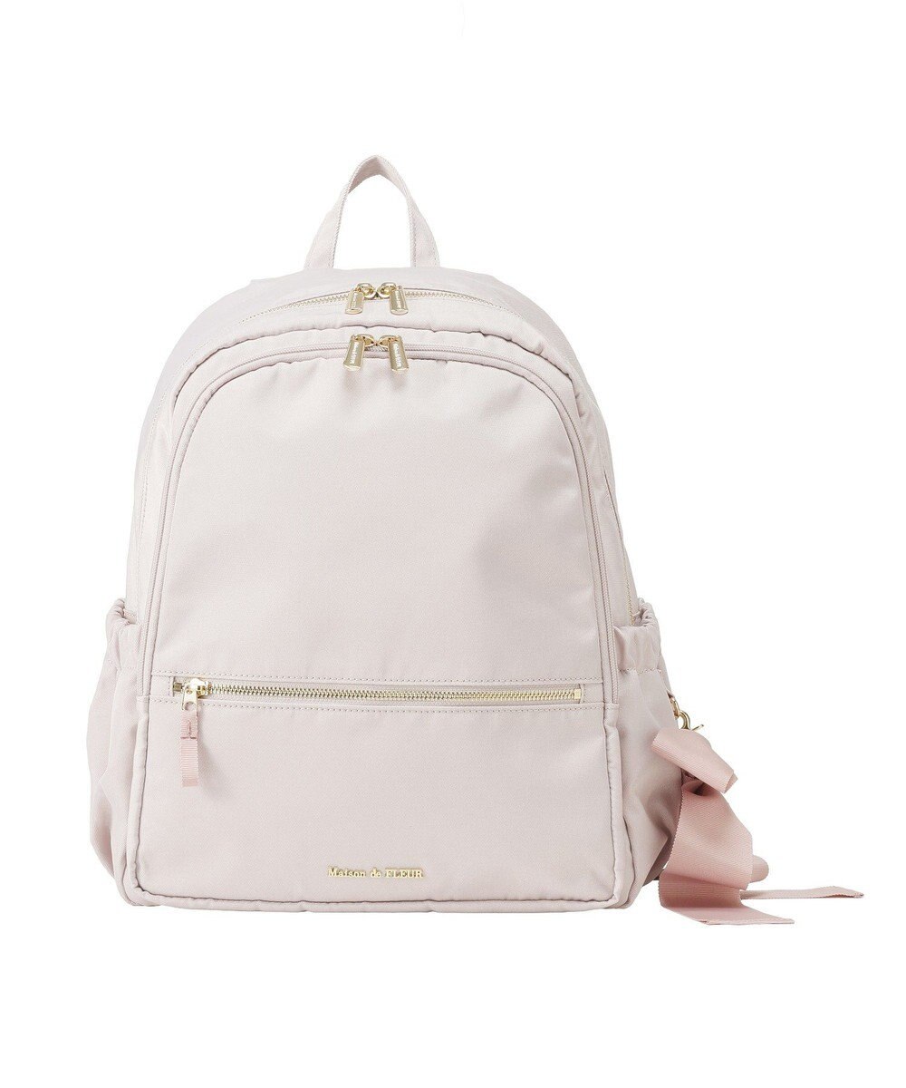 Maison de FLEUR 撥水加工ポケットリュック 