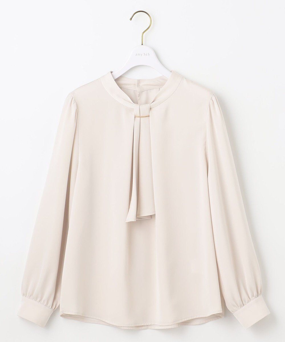 ANY SIS 【洗える】4WAYボウタイ ブラウス 